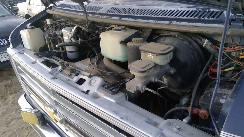 1987-1989 Chevy G20 Van полный комплект лопасти вентилятора охлаждения в сборе с оригинальным сцеплением 5,0 л - Изображение 4 из 4