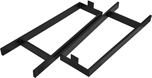 Patas de mesa negras industriales patas de escritorio patas de muebles de alta resistencia 16"-32" H 2 piezas - Imagen 31 de 35