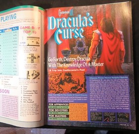 Nintendo Power Magazine Vol 18 November 1990 NES Dr Mario, Castlevania III, Nemo