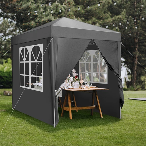 Pavillon 2mx2m Faltpavillon Gartenzelt Partyzelt Wasserdicht UV-Schutz Pavillion