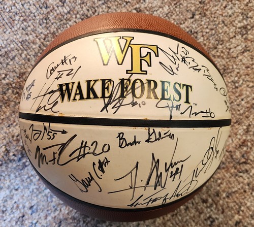 WAKE FOREST NCAA SIGNED / Autographed Basketball TEAM - 第 1/5 張圖片