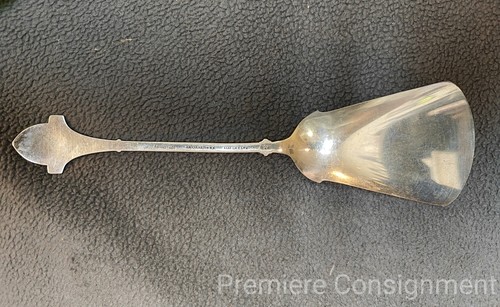 Antik Sterling Silber JE CALDWELL Gorham Efeu große Krokette Servierer 1865-68 - Bild 5 von 12