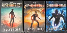 The Superhero's Son Set: Superhero's Test, Team, & Summit 2016 PB 1st Ed. Flint