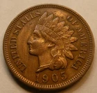 1905 Indian Head Cent   Coin  #A13 High Gade