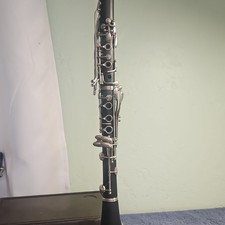 Lauren Black Plastic Clarinet Instrument, Type Clarinet, with Case Included
