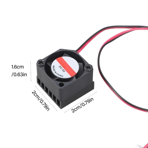 Cooling Solution Aluminum Heatsink 13000RPM 20mm Fan - Afbeelding 8 van 8