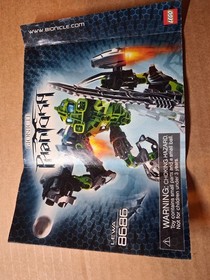 Lego Bionicle 8686 Phantoka Instruction Manual No Bricks Used