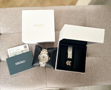Seiko 5 Sports Field Automatic Watch Silver Dial - Box & Papers