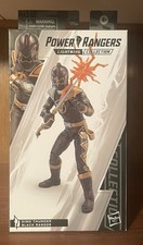 Power Rangers Lightning Collection Dino Thunder Black Ranger Action Figure New
