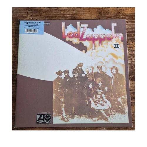 Led Zeppelin II 12" LP Vinyl 180g Remastered Atlantic Stereo Classic Rock