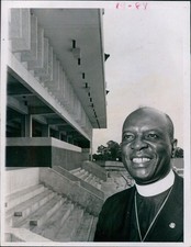 1972 Theodore Gibson Reverend Father Religious Health Center South Photo 7X9