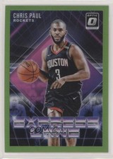 2018 Panini Donruss Optic Express Lane Lime Green Prizm /149 Chris Paul #10 fm0