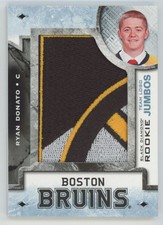 2018-19 Upper Deck Black Diamond Rookie Team Logo Jumbo Manufactured Relic Ryan