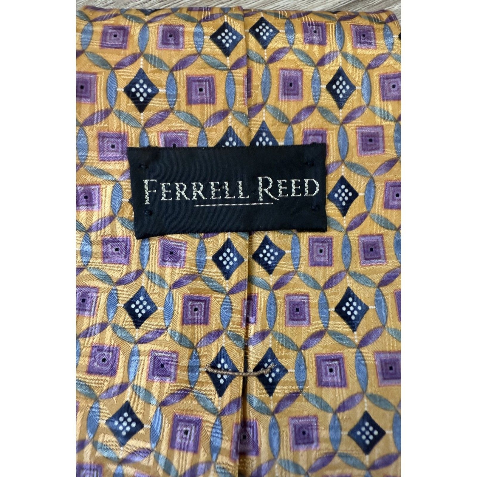 Ferrell Reed Silk Tie 