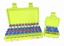 50ct & 10ct Peptide/insulin Storage Box Bundle - Bright Matte Yellow