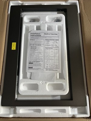 GE JX7227ELES 27in. Optional Built-In Trim Kit in Slate