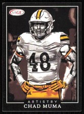 2022 SAGE Artistry #8 Chad Muma Wyoming Cowboys
