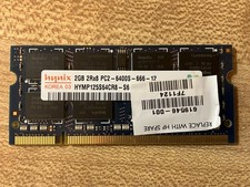 Gently Used Hynix 2GB PC2-6400S-666 DDR2 Notebook RAM Dim