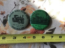 Lot of 2 Antique Acres Steam Show - Cedar Falls, Iowa - August 1973 and 1974