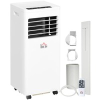 HOMCOM 7000 BTU Air Conditioning Unit, 3-in-1 Portable Air Conditioner(FULL KIT)