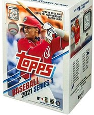 2021 Topps Series 1 Baseball Blaster Box (70th Anniversary)