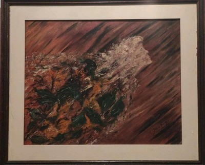 Giacometti - Öl auf LW - sign. u.r.