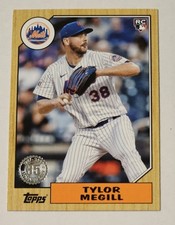 TYLOR MEGILL RC 2022 Topps Series 1 - 1987 Topps 35th Anniversary #T87-82 Mets