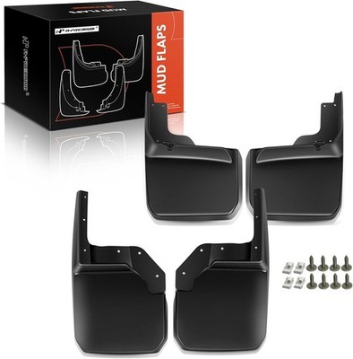4 Pack Truck Mud Flaps for Jeep Wrangler 2007-2018 Front and Rear.