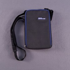 Nintendo Game Boy Advance Carrying Case Black Blue Trim Pre Owned