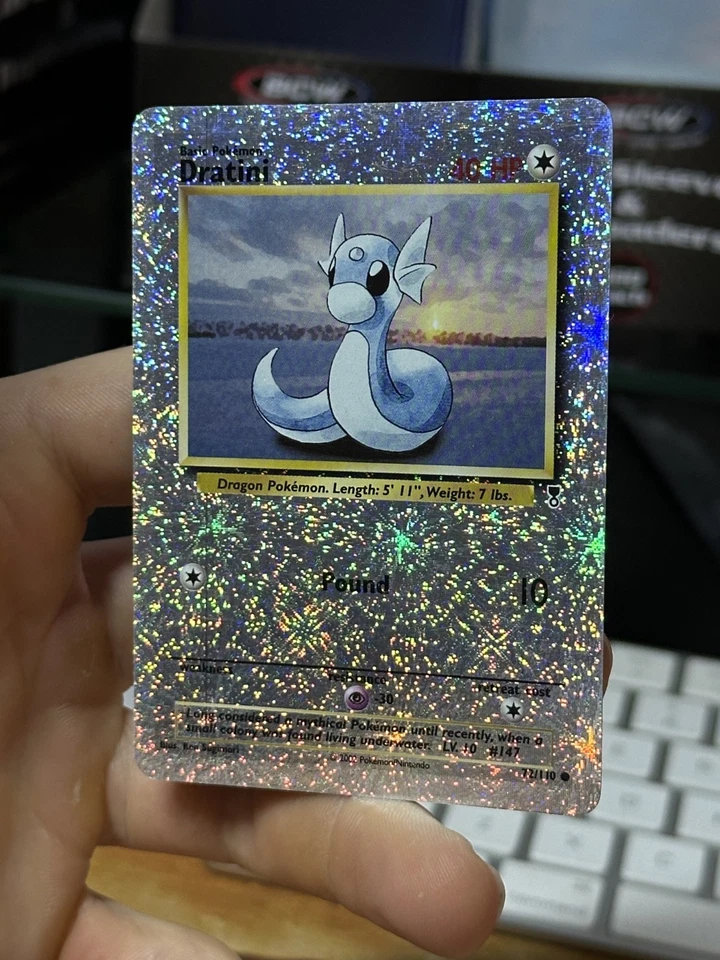 Dratini 72/110 Legendary Collection 2002 Reverse Holo Pokémon Card TCG - Image 4 of 4
