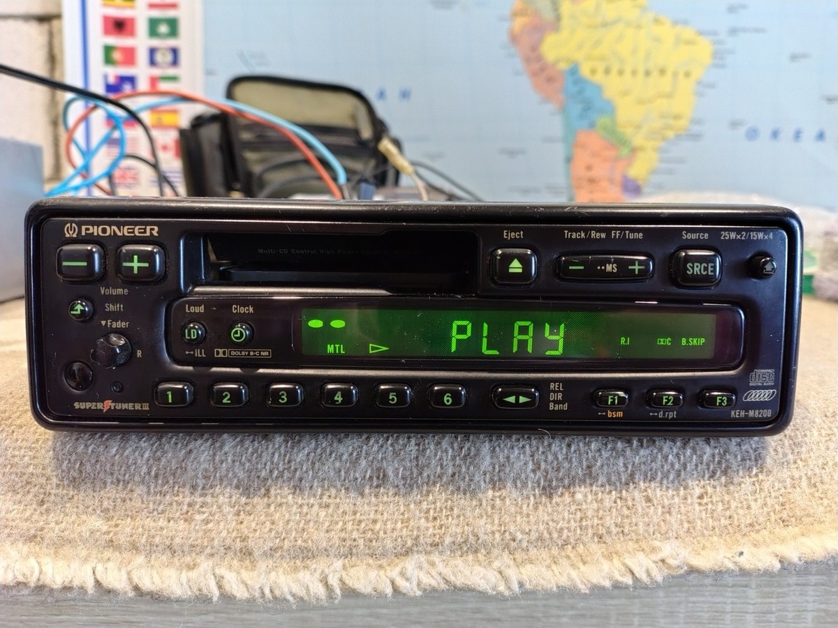 Carrozzeria PIONEER KEH-M535 CD、MD Pioneer KEH M8200 Car Stereo Mobile Media Station Fully Working
