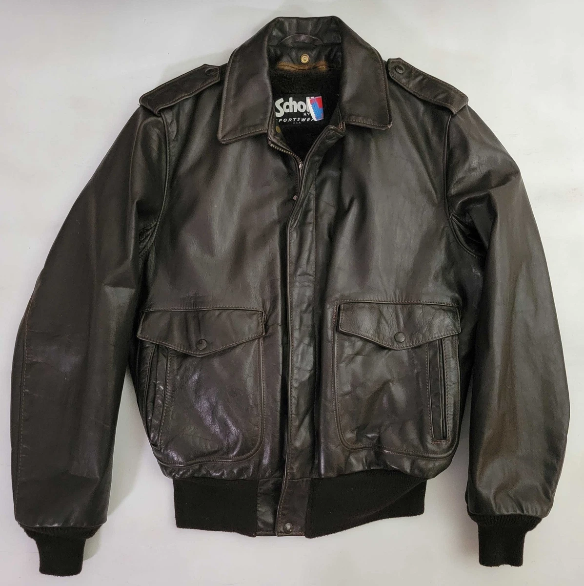 Schott Leather Coats, Jackets & Vests for Men for Sale - Shop New