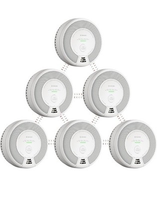X-Sense Wireless Interconnected Smoke Carbon Monoxide Detector  10-Year Battery