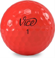 Vice Pro Mix Red Used Golf Balls Mint 12 Pack