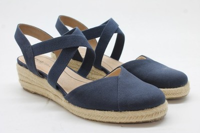 LifeStride Women's Kimball Espadrille Wedge Sandal Floor Sample