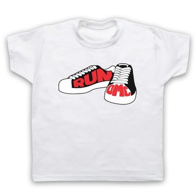 RUN DMC HIP HOP SNEAKER SHELL INOFFIZIELL TRIO TURNSCHUHE KINDER KINDER T-SHIRT
