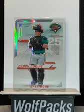 2025 Panini Prospect Edition - Caden Bodine #91 Holo Prospect Ticket Stub /25