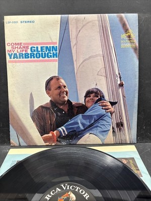Glenn Yarbrough Come Share My Life LP Vinyl RCA Victor LSP 3301