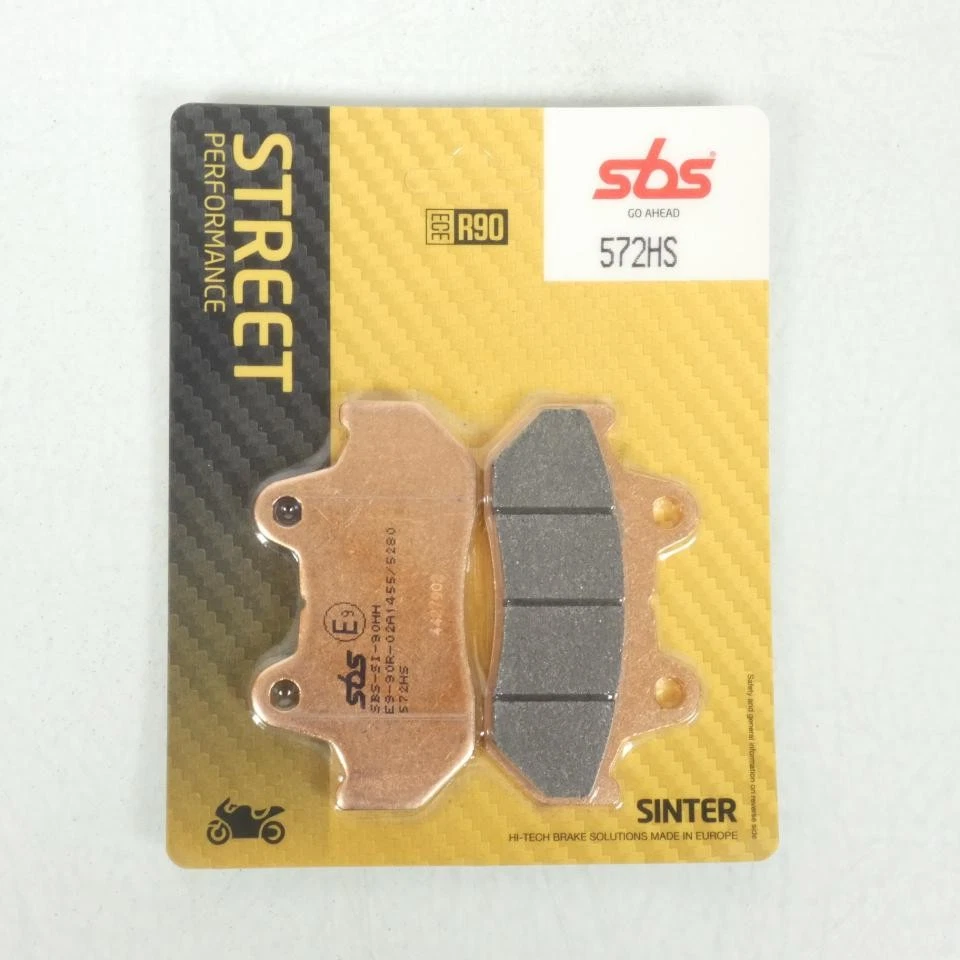 Plaquette de frein SBS pour Moto Honda 1100 Gl D Gold Wing 1982 à 1983 AVG / AVD - Photo 1/2