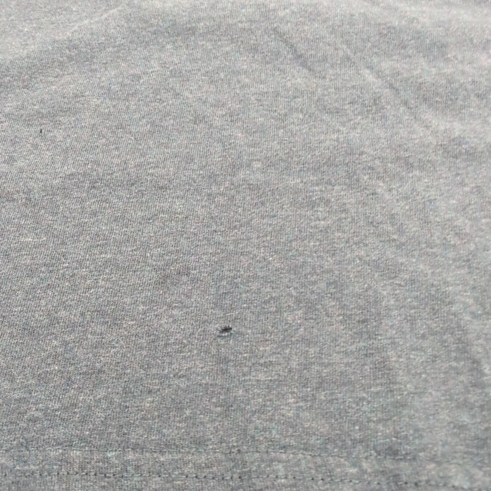 Camisa Raglán Kuhl Wildfibre Manga Larga Para Hombres XL Azul Gris Algodón Orgánico Exterior Foto 3 de 4