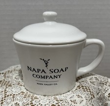 Vintage NAPA Soap Company Mens Shaving Cup Mug