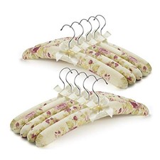 Padded Clothes Hangers for Sweaters   Women Padded Coat Hangers- Pack of 10