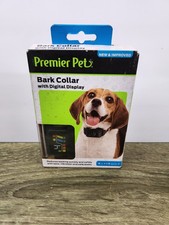 Premier Pet Bark Collar w/Digital Display For Dogs 8 lbs 6 Months GBC00-17993