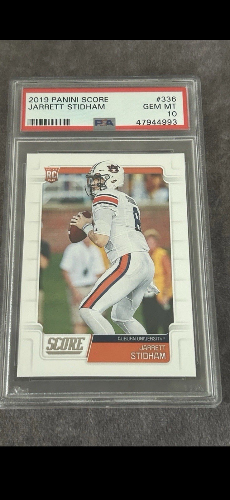 Jarrett Stidham Panini Score #336 Red