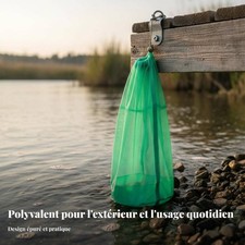 Nasse à Poisson Lineaeffe – Bourriche Ronde 80 Cm X 30 Cm, Filet Pour Mer, Rivière Ou étang, Facile à Poser
