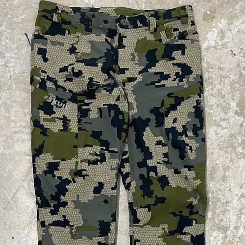 KUIU Attack Pants Mens 40 Verde Camo Softshell Hiking Hunting Stretch Outdoor - Picture 6 of 19