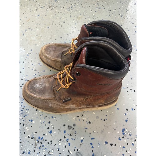 Red Wing 1892-11 EH Brown Leather Soft Toe Work Boots Men's Size 10.5