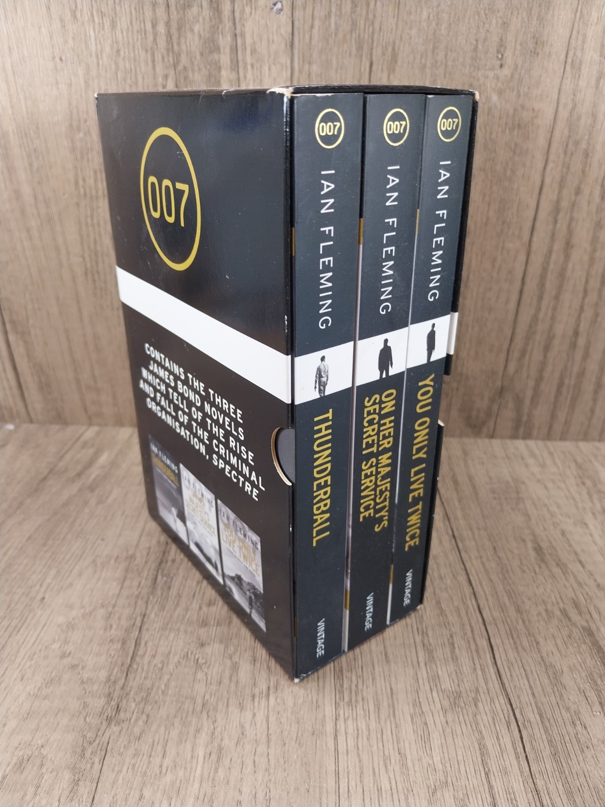 Ian Fleming The Spectre Trilogy - 007 James Bond - 3 Book Set In Slipcase