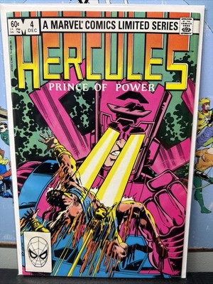 Hercules #4 1982 Marvel Comics  Prince of Power  VG+ Combined Shipping  