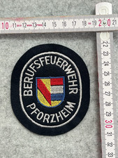 Historisches Feuerwehr Abzeichen BF Pforzheim Baden-W&uuml;rttemberg Oval